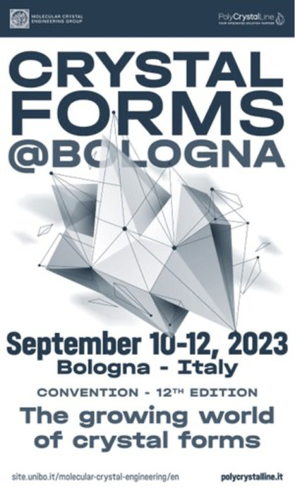 The growing world of crystal forms - 12 th edition of Bologna’s convention on crystal forms